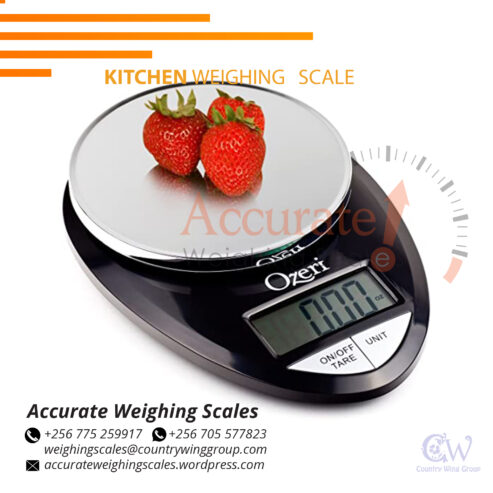 Rechargeable Digital Kitchen Scale with Waterproof and Pull-