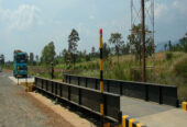 Moveable weighbridge with capacity of up to 50 tons