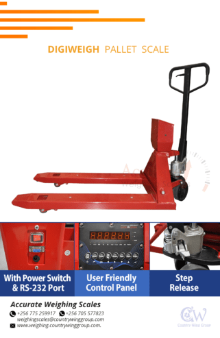 digi-weigh Pallet jacks scales with 540mm