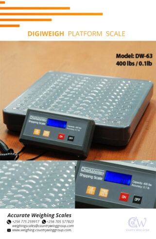 General purpose platform scales for light to medium industry