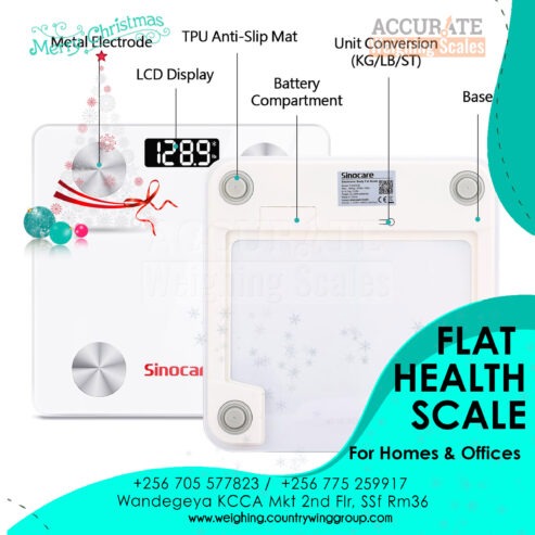 Durable home digital bathroom weighing scales