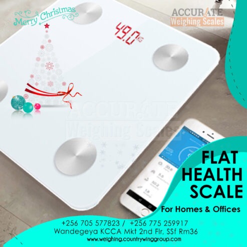 health digital weighing scale with last weight recall