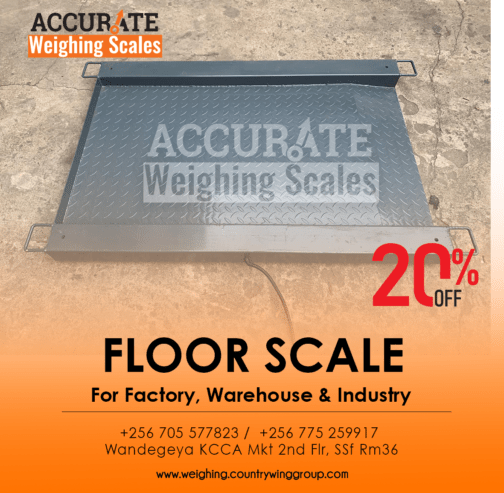 percentage weighing and counting floor weighing scale