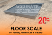 Flexible heavy-duty platform weighing scale Wandegeya