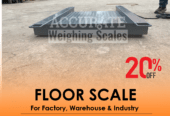 floor scale compatible with several indicators