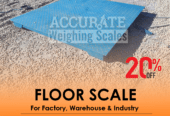 calibration certified durable floor scale for sale