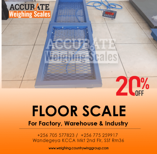 Perfect floor scale with painted steel and features