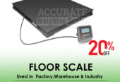 use floor weighing scale to record accurate measurements