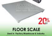 mild steel industrial robust floor weighing scale