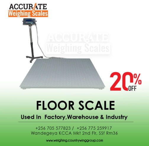 commercial and industrial floor weighing scales in Kampala