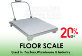 Licensed heavy-duty platform weighing scale for trade