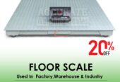 constant corrugated smart floor scale