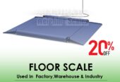 strong floor weight scale with large base at supplier