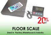 Advanced long lasting floor weighing scales