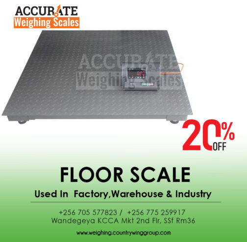 Heavy loading commercial weight floor scales