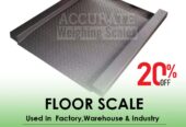 Official modified industrial floor scale