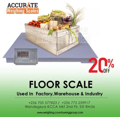 Digital strong 1ton floor weighing scale