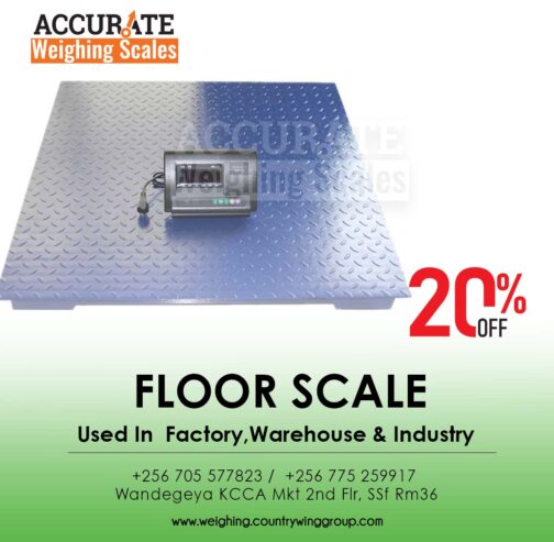 multiple range of constant floor weighing scale