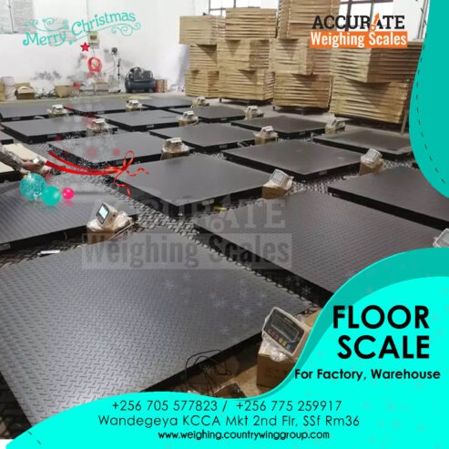 floor scale designed for industrial rugged counting task