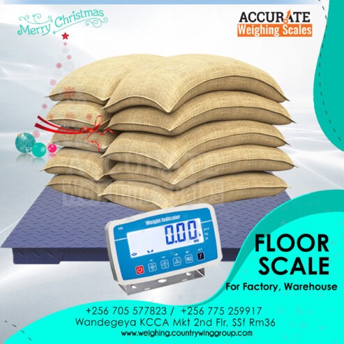 Affordable floor scale well set with large backlight