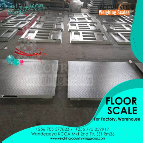 hardy floor scale with numeric keypad for unit weight