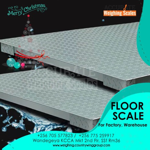 rugged accurate weighing industrial floor scale