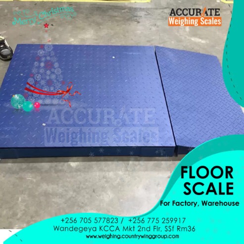 percentage weighing and counting floor weighing scale