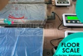 low cost robust verifiable floor weighing scale