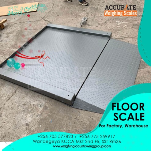 industrial floor platform weighing scales suppliers Kampala