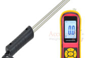 Digital grain moisture meters with double measuring probe