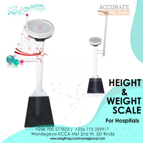 Portable weight and height scales on market