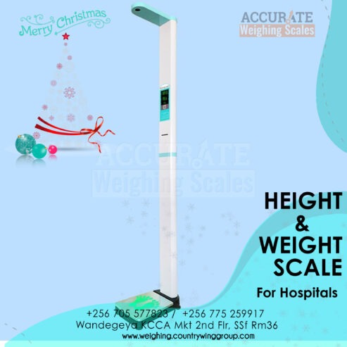 medical digital scale with weight and height measurement