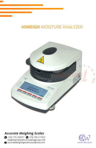 Halogen moisture meters for paper and grains