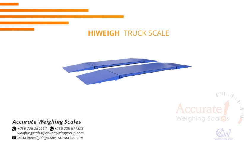 100 tons vehicle weighbridge scales with waterproof housing