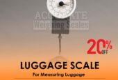 Hanging mechanical luggage scale at Accurate Weighing Scales