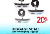 Digital babbage Weighing Luggage