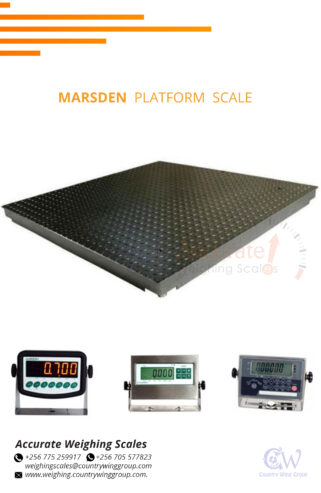 platform scale with single and multi-cell configuration