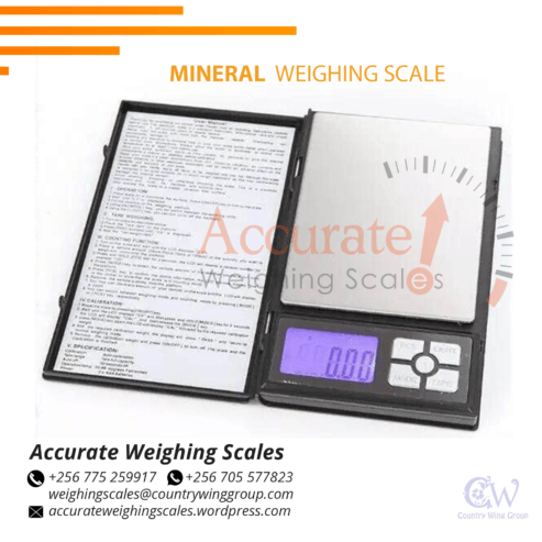 Waterproof Scale for mining- mineral weighing, jewelry,