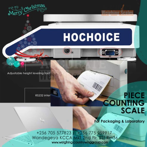 price computing scale with rechargeable 6V battery from USA