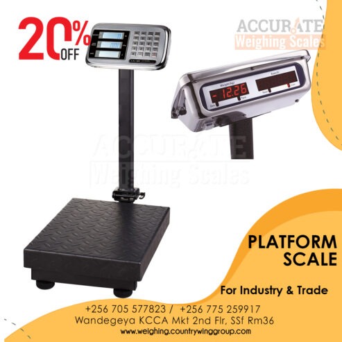 Industrial platform scales, Heavy duty for warehouses in Kam