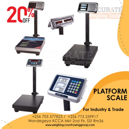 Platform scales for industrial weighing in Kampala Uganda