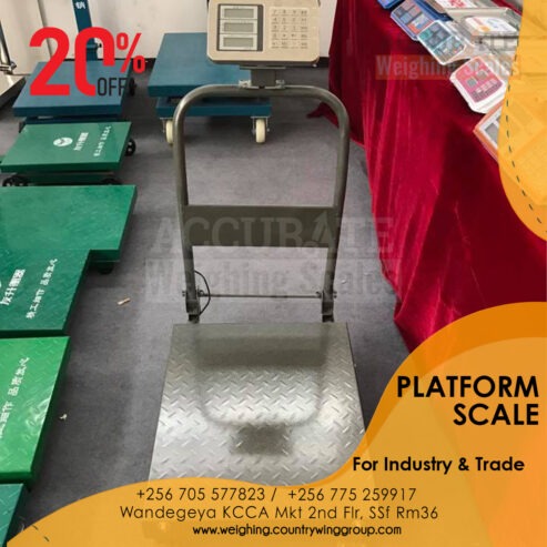 Waterproof platform scales for industrial use in Kampala