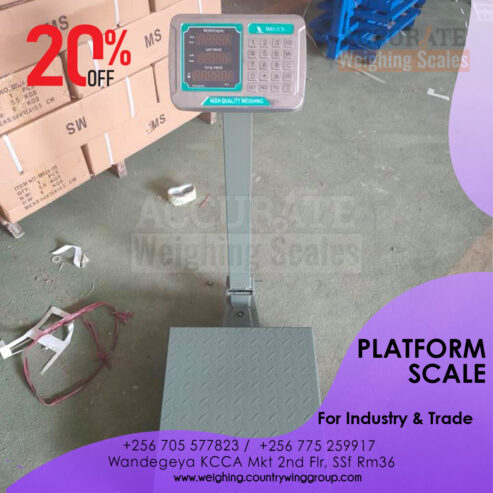 Rugged construction Platform scales for weighing in Kampala