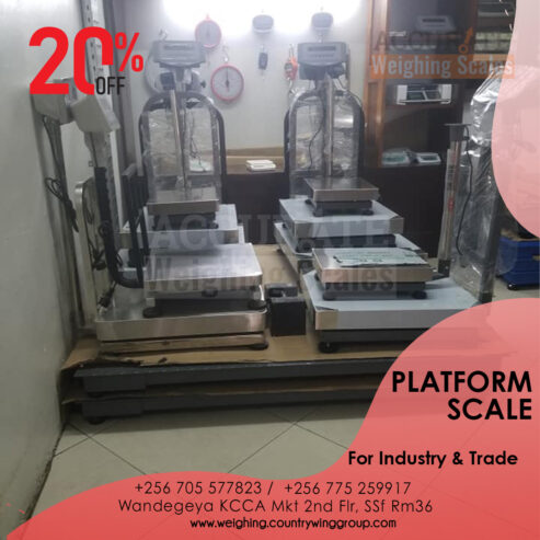 Trusted waterproof platform weighing scale in Kampala Uganda