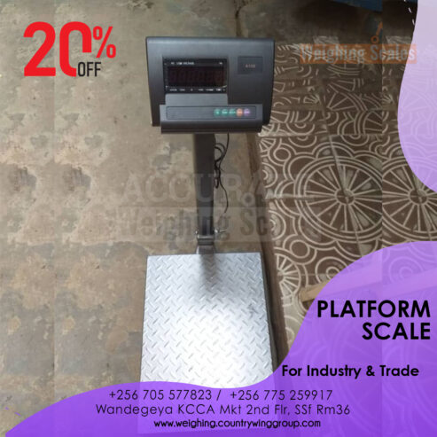 Durable waterproof Platform scales in Uganda