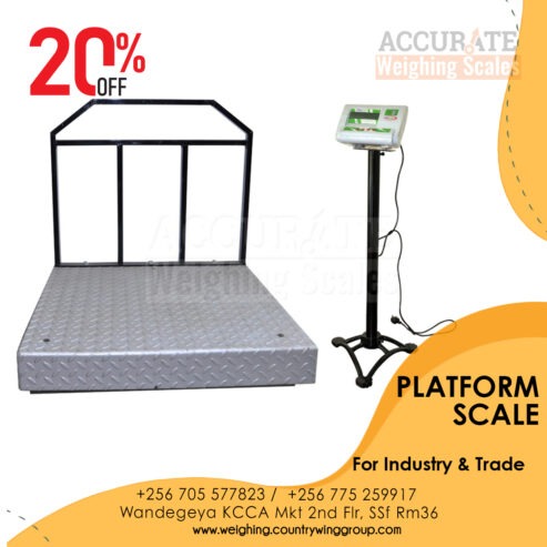 Durable washdown platform scales in Kampala Uganda