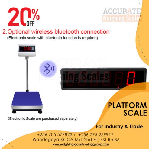UNBS Certified platform scales in Kampala Uganda