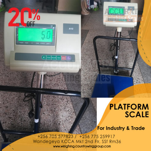 Verified platform weighing scale in Kampala Uganda