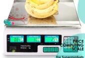 price computing scale with rechargeable 6V battery