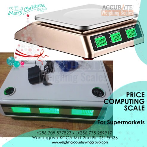 price computing retail weighing scale Kampala